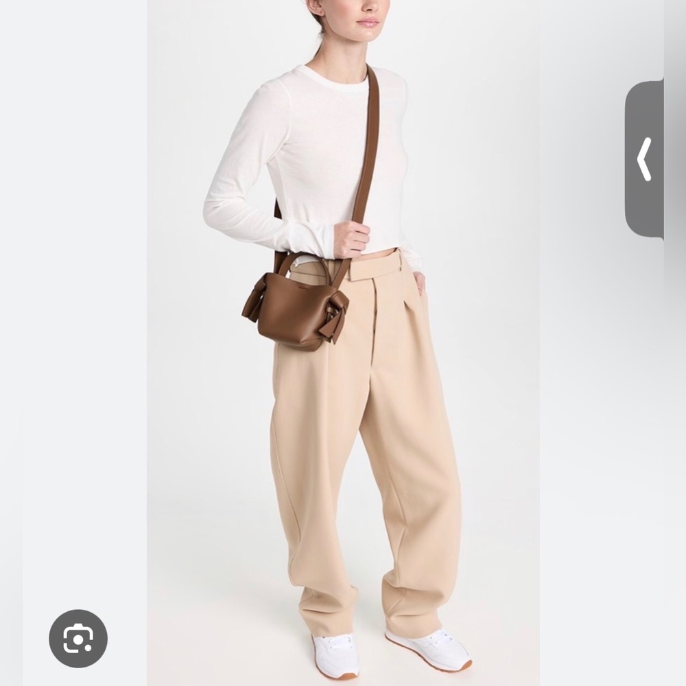 Acne Studios Musubi Yellow Leather Mini bag - Picture 7 of 7